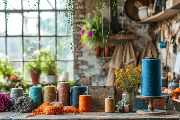 Atelier și unelte de brodat